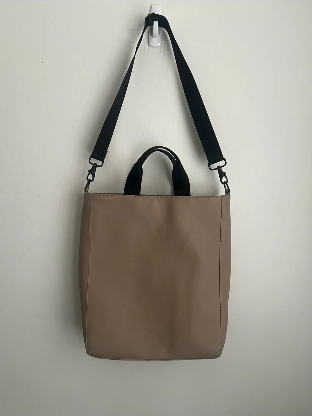 RAINS Unisex Tote Bag with Black Strap
